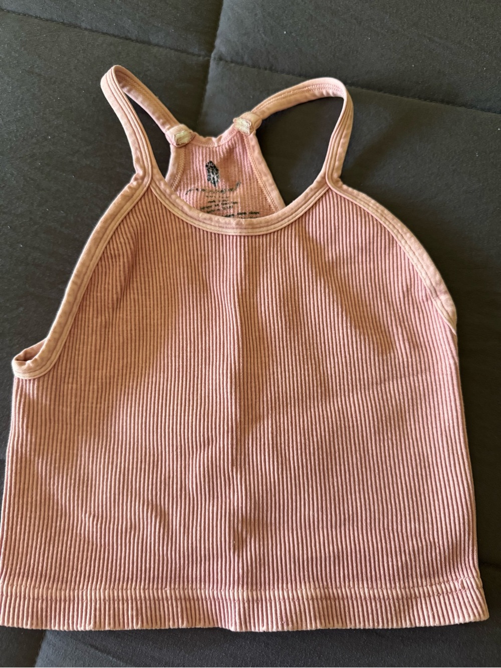 Happiness Runs Cropped Tank Top